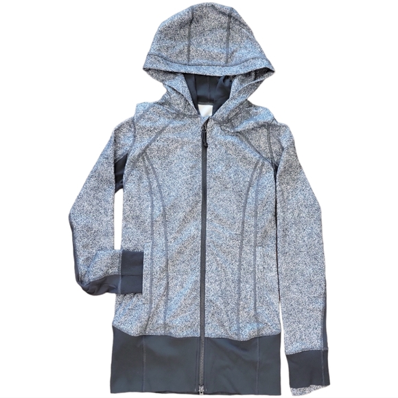 lululemon athletica Jackets & Blazers - Lululemon Daily Practice Heathered Herringbone Jacket Size 6
